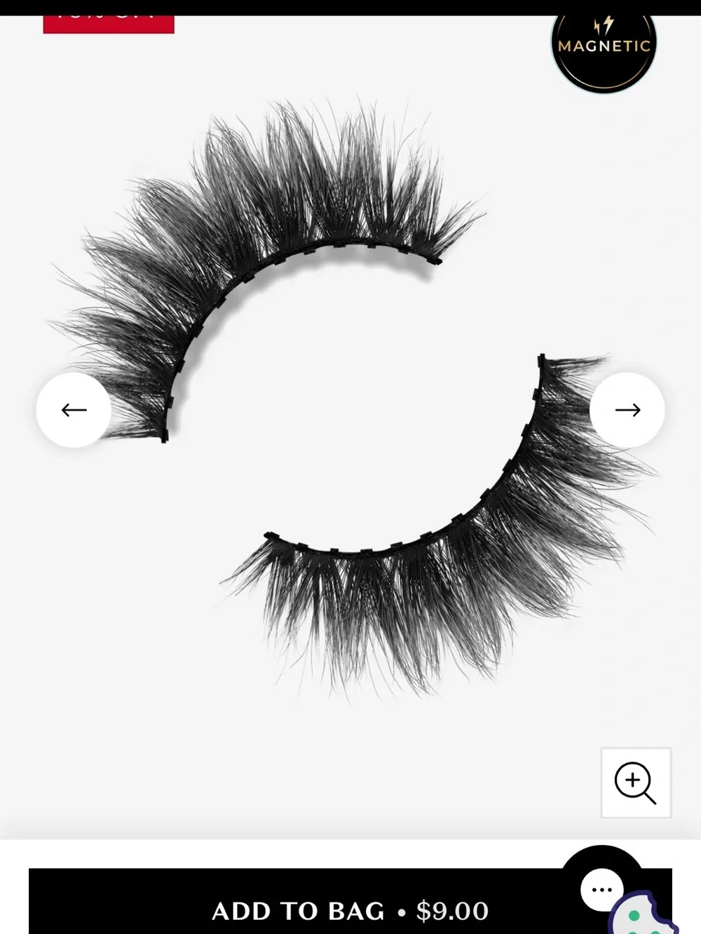 Lilly Lashes Magnetic Faux Mink Lashes — Black Dramatic Volume